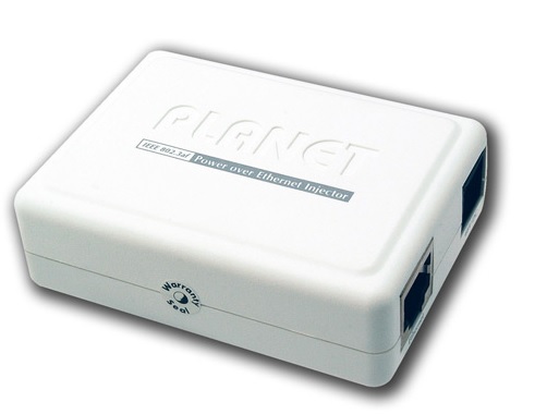 Planet POE-152 / Inyector PoE 48V | 2312 - Inyector PoE, 2x RJ-45, Ethernet Gigabit, Voltaje de entrada: DC 48V, 0.4A, Dispositivos permitidos: 1, Cable Ethernet: TIA/EIA-568, Cable de categoría 5/5e/6, Indicador LED: 1x potencia, 1x POE listo / en uso