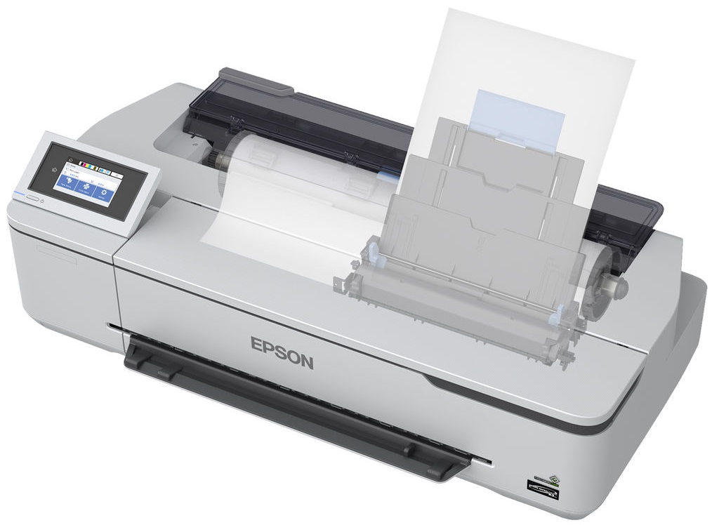 Plotter 24'' 4-Tintas / Epson SureColor T3170 | 2502 - Plotter Epson SC-T3170SR C13S210057, Ancho de impresión 24'' (61 cm), Inalámbrico, Inyección 4-Tintas, Resolución máxima de impresión 2400 x 1200 dpi, Velocidad
