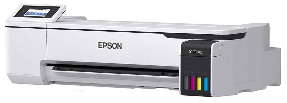Plotter 24'' 4-Tintas / Epson SureColor T3170X | 2501 -  Plotter de producción ½ Pliego con sistema de tanque de tinta, Ancho de impresión 24'' (61 cm), Inyección 4-Tintas CMYK, Resolución máxima de impresión 2400 x 1200 dpi, Velocidad: A1/D en 34 seg