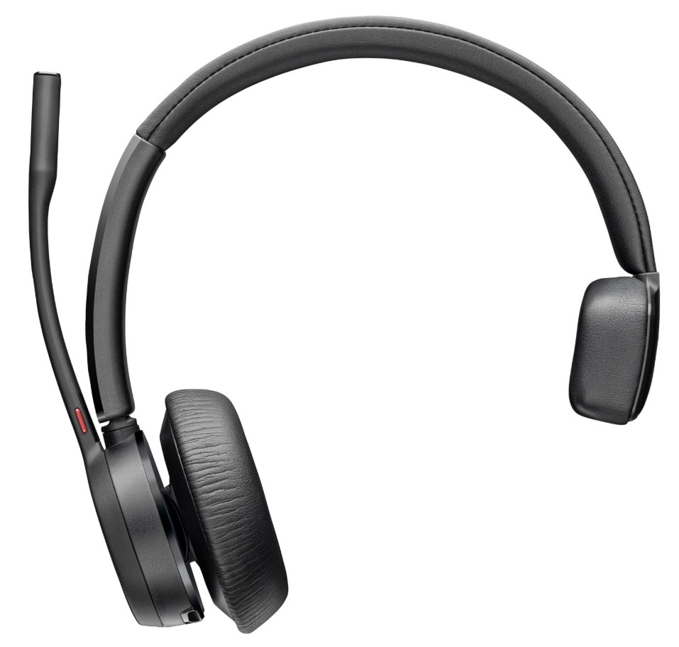 Diadema Bluetooth HP 77Y91AA / Poly Voyager 4310 UC Mono | 2509 - Poly Voyager 4310 UC 77Y91AA Auriculares inalámbricos monoaurales certificados para Microsoft Teams y Zoom, Conexión USB-A + Bluetooth BT700 dongle. Diseñados para entornos profesionales