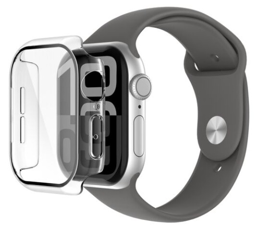 Protector Apple Watch / Belkin OWA002fqCL | 2604 – Belkin OWA002fqCL es un protector 2 en 1 diseñado para brindar una cobertura envolvente de 360 grados al Apple Watch Series 10. Superficie de vidrio premium con dureza 9H, parachoques de policarbonato