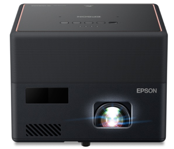 Mini-Proyector Láser 1000 Lumens Wi-Fi / Epson EF12 V11HA14020 | 2507 - Mini-Proyector Láser Portátil EpiqVision EF12 Full HD con Android TV, Diseñado para entretenimiento en el hogar, Tecnología: Epson 3LCD de 3 chips, Resolución 1920 x 1080