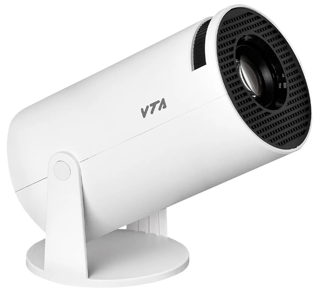 VTA-70361 Android / Proyector Inteligente 2100L | 2603 - VTA-70361 es un proyector LED con sistema operativo Android 11 integrado, diseñado para uso en hogar y oficina. Ofrece brillo de 2100 lúmenes, resolución HD de 1280x720 píxeles