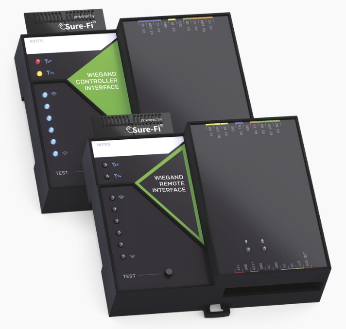 Puente Inalámbrico / Sure-Fi DS004BRIDGE(CO) | 2604 - Sure-Fi DS004BRIDGE(CO) Sistema de transmisión inalámbrica de largo alcance diseñado para conectar periféricos Wiegand y relevadores sin cables, hasta 2km de obstrucciones y 80km en linea vista