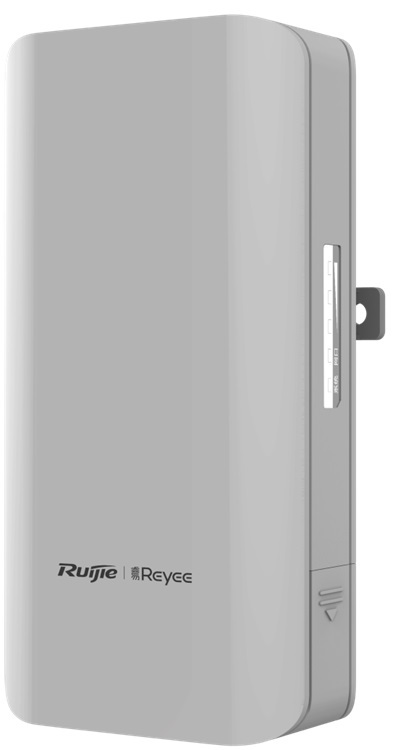 Puente inalámbrico WiFi 5 / Ruijie RG-EST310 V2 | 2508 - Ruijie RG-EST310V2 es un bridge inalámbrico Wi-Fi 5 (802.11ac Wave2) de alto rendimiento que opera en la banda de 5Ghz, diseñado para enlaces punto a punto (PtP) o punto a multipunto (PtMP) 