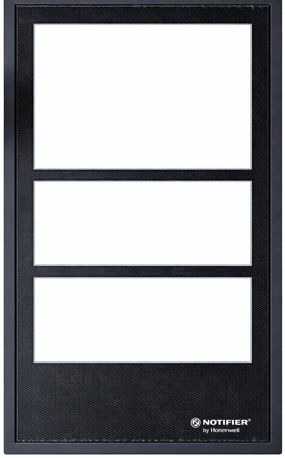 Puerta para Gabinete / Notifier ADDR-D4 | 2604 - Notifier ADDR-D4 es una puerta frontal de cuatro niveles diseñada para proteger y permitir la visualización de los componentes internos en gabinetes serie CAB-4, su función es cubrir el chasis CA-2N