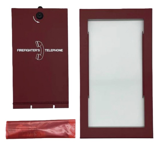 Notifier AFAWS-KS / Puerta para Gabinete | 2604 - Notifier AFAWS-KS es una puerta de acceso segura diseñada para proteger estaciones de teléfono de emergencia en instalaciones de superficie, su función es restringir el acceso a componentes internos