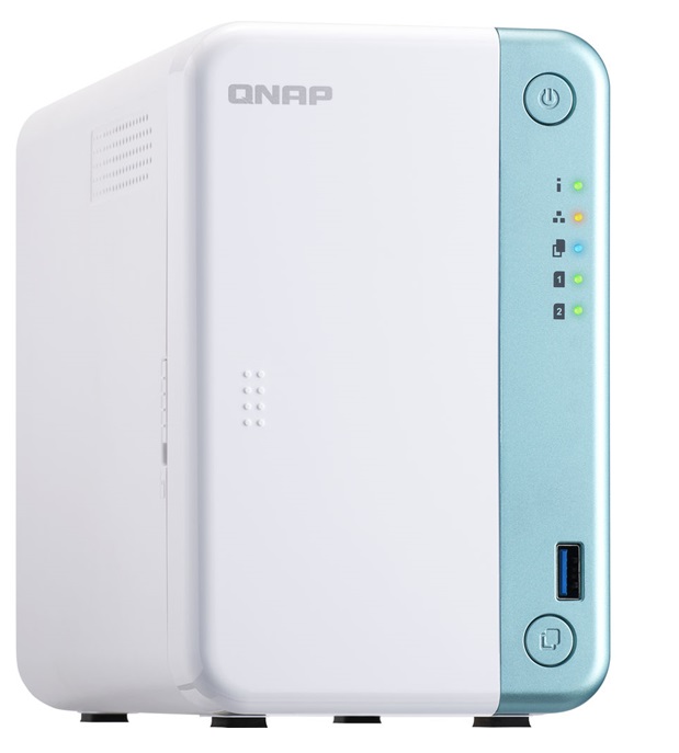  NAS Tipo Torre  2-Bahias - QNAP TS-251D-4GB | 220 - Servidor NAS Tipo Torre de 2-Bahias, Procesador Intel Celeron J4005, Memoria RAM 4GB Ampliable a 8GB, Memoria Flash 4GB, Conectividad: 1x LAN Port Gigabit, 2x USB 3.1 Gen1, 3x USB 2.0, 1x HDMI 