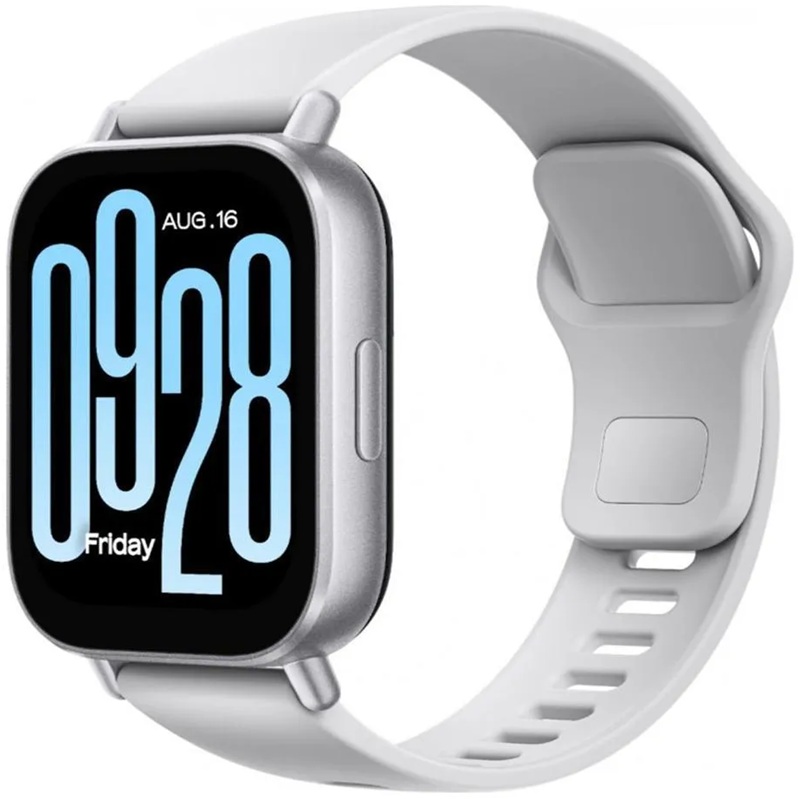 Xiaomi Redmi Watch 4 Silver / Reloj Inteligente 1.95’’ | 2509 – Reloj Inteligente Xiaomi 51488 que combina diseño elegante, funciones avanzadas de salud y deporte. Sistema operativo: Xiaomi HyperOS, Pantalla: AMOLED LTPS, Tamaño: 1.95’’'