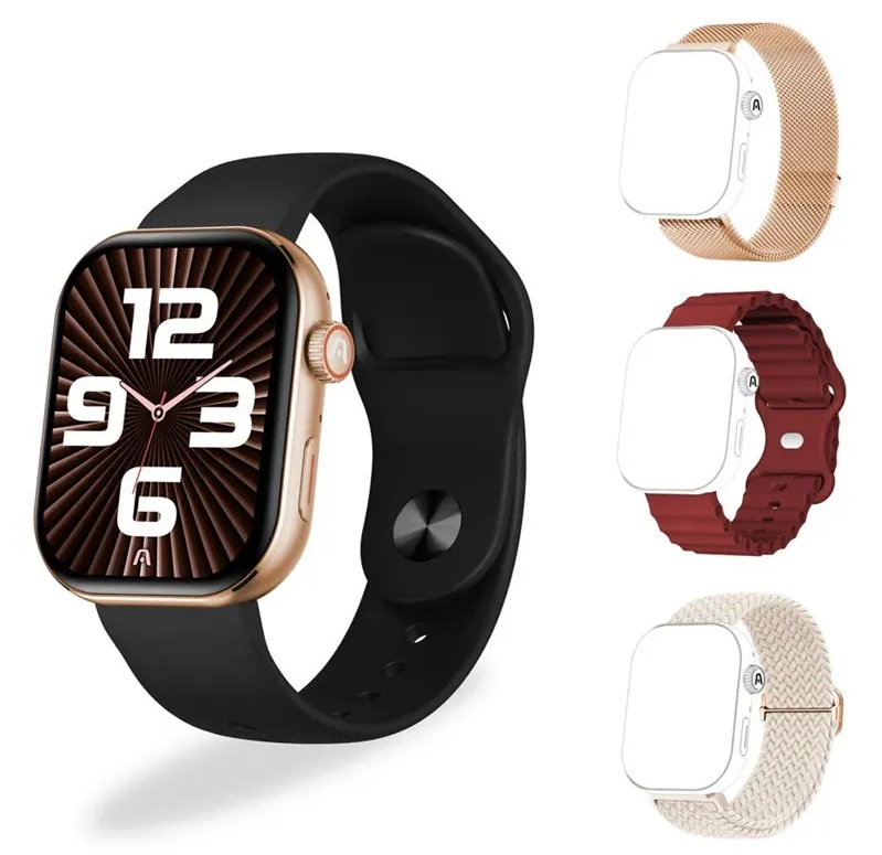 Reloj inteligente / Argom S40 | 2605 – Argom Tech SkeiWatch S40 ARG-WT-6040RG Reloj inteligente diseñado con pantalla TFT de 2.01'' a 240x296p, biosensores para frecuencia cardíaca, SpO2, presión arterial y estrés, 107 modos deportivos