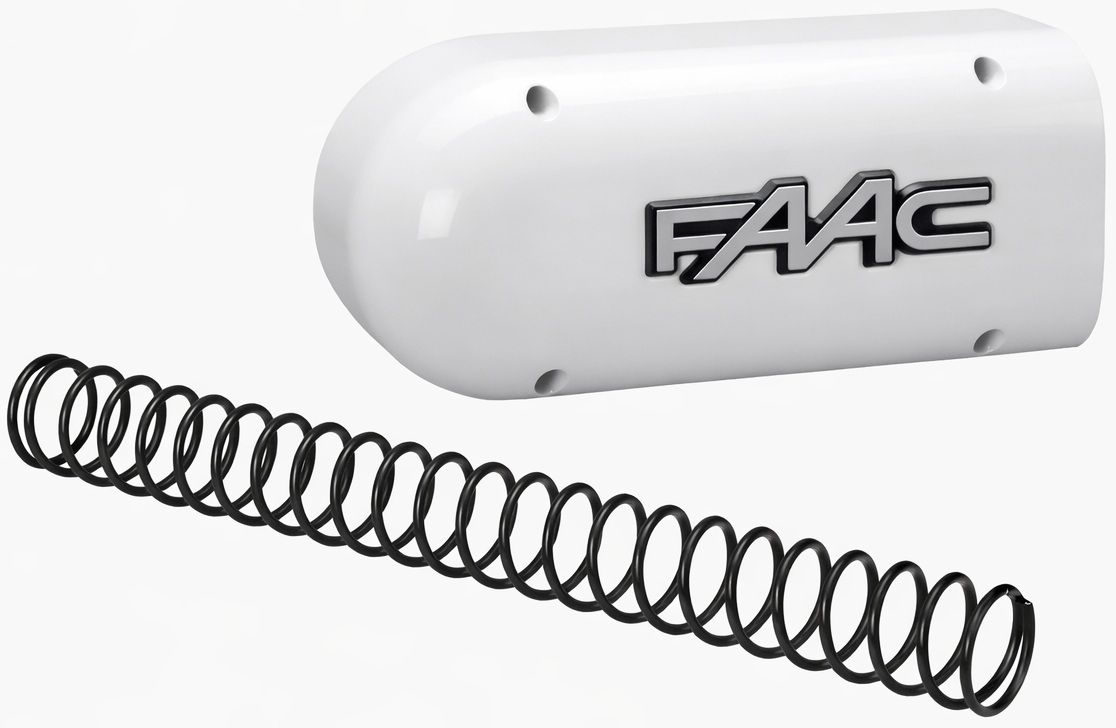 FAAC 428436 / Resorte y Bracket | 2604 – FAAC 428436 es un kit de equilibrado diseñado para barreras vehiculares B680H con brazos de longitud entre 2.3 y 5.3 metros, incluye resorte de tracción y soporte de fijación, permite el ajuste de la tensión