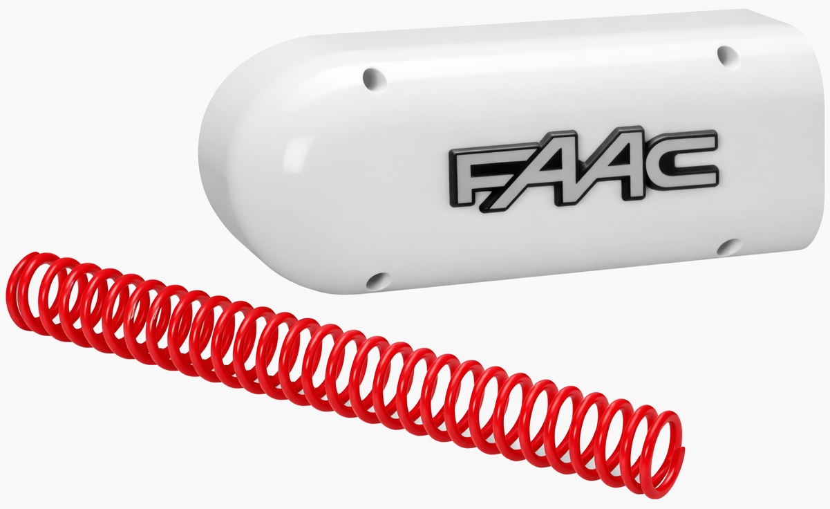 FAAC 428437 / Resorte y Bracket | 2604 – FAAC 428437 es un kit de equilibrado diseñado para barreras vehiculares B680H con brazos de longitud igual o superior a 5.3 metros, incluye resorte de alta resistencia mecánica y soporte de fijación