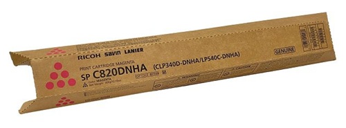 Toner SP C820DNHA Magenta / Ricoh 821028 | 2608 – Ricoh 821028 SP C820DNHA es un tóner Original Magenta para impresoras Ricoh, Rendimiento: 15.000 páginas, Compatibilidad: Ricoh Aficio SP-C820DN, Aficio SP-C821DN, SP-C820DNLC, SP-C820DNT1, SP-C820DNT2