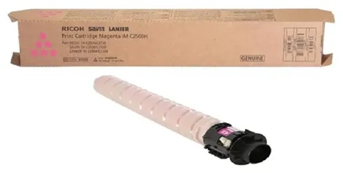 Toner IM C2500 Magenta / Ricoh 842444 | 2608 – Ricoh 842444 IM C2500 es un tóner Original Magenta para impresoras y copiadoras Ricoh, Tecnología de impresión: Láser, Rendimiento estimado: 10.500 páginas, Compatibilidad: Ricoh IM-C2000, IM-C2500 