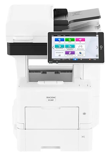 Multifuncional Láser B&N / Ricoh IM 600F | 2608 – Ricoh IM 600F 418462 Impresora multifuncional láser monocromática con funciones de impresión, copia, escaneo y fax, Velocidad de impresión: 60 ppm A4 / 62 ppm Letter, Resolución: 1.200 x 1.200 dpi