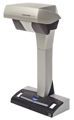 Escáner de Libros / Ricoh ScanSnap SV600 | 2608 – Ricoh ScanSnap SV600 PA03641-B305 es un escáner de documentos aéreo sin contacto con escaneo símplex, Velocidad A3 horizontal: 3 seg/pág, Resolución: Horizontal 285 a 218 dpi / Vertical 283 a 152 dpi
