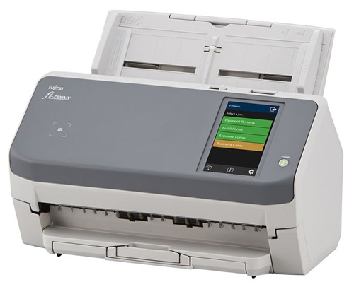 Escáner 60 ppm / Ricoh fi-7300NX | 2608 – Ricoh fi-7300NX PA03768-B005 Escáner de documentos con alimentador automático ADF, alimentación manual y escaneo dúplex, Velocidad de escaneo: 60 ppm símplex / 120 ipm dúplex a 200/300 dpi, Resolución 600 dpi
