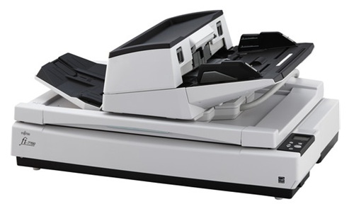 Escáner 100 ppm / Ricoh fi-7700 | 2608 – Ricoh fi-7700 PA03740-B005 es un escáner de documentos de producción con alimentador automático ADF, alimentación manual, cama plana y escaneo dúplex, Velocidad de escaneo: 100 ppm símplex / 200 ipm dúplex