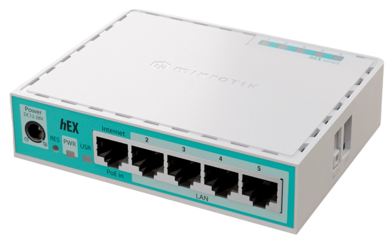 Router 5-Puertos Gigabit / MikroTik E50UG (hEX) | 2603 - MikroTik E50UG es un router balanceador diseñado para gestionar hasta 4 proveedores de internet en redes domésticas o de pequeñas oficinas, integrando un CPU ARM de doble núcleo a 950 MHz