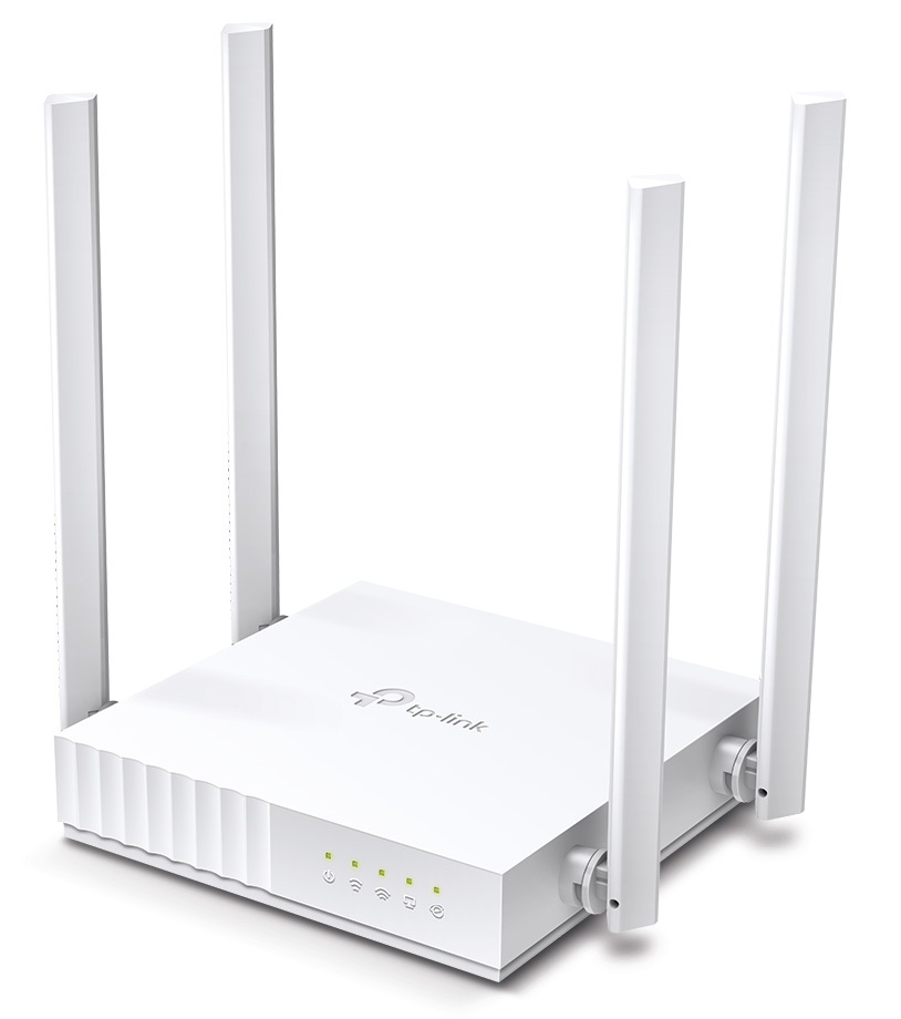 Router Wi-Fi 5  733 Mbps / TP-Link Archer C24 | 2501 - Router inalámbrico Wi-Fi 5 Dual Band con 4-Antenas externas, Modos de funcionamiento: AP, Router & Extensor, Estándar inalámbrico 802.11ac, Velocidad 733 Mbps (300 Mbps a 2.4Ghz + 433 Mbps a 5Ghz)