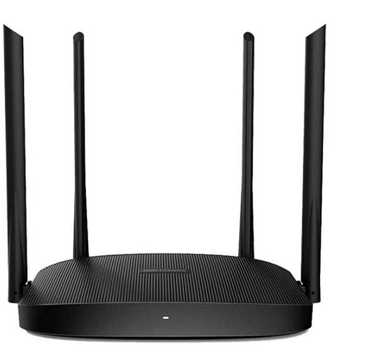 Router WISP 4-Puertos / Witek DS-3WR12GC | 2502 - Router WISP de doble banda, 3-Puertos Gigabit, 1-Puerto WAN, Velocidad de datos: 300 Mbps & 867 Mbps, Antenas: 4 de 5 dBi, 4x4 MU-MIMO, Potencia de transmisión: 18 dBm