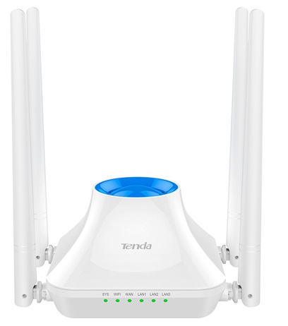 Router Tenda F6 / 300 Mbps | 2110 - Router Inalambrico para hogar y pequeña Oficina, Wireless-N 300Mbps en Banda de 2.4Ghz, Estándar inalámbrico IEEE 802.11n, 1-Puerto WAN 10/100 Mbps, 3-Puertos LAN 10/100Mbps, 4-Antenas externas de 5dBi, Banda 2.4Ghz