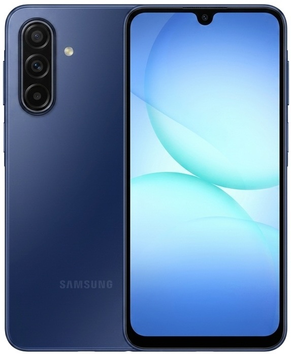 Samsung Galaxy A17 / Celular 5G 256GB Azul | 2604 – Samsung Galaxy SM-A176BZBQLTC es un smartphone diseñado para comunicación y entretenimiento móvil, pantalla Super AMOLED de 6.7 pulgadas FHD+, procesador Octa-Core de 2.4GHz, 8GB memoria RAM, 256GB