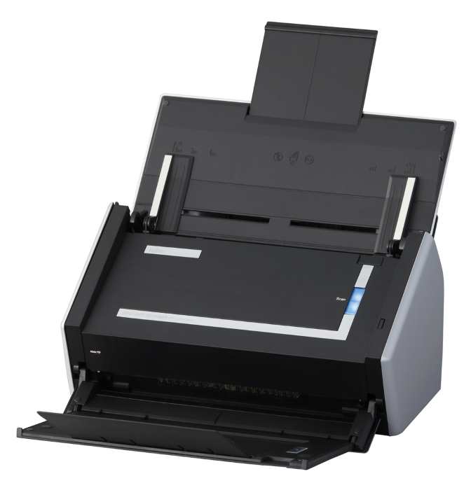 Escáner 30 ppm / Fujitsu SP-1130N | 2501 - Escáner Fujitsu CG01000-299901 con Alimentador automático de documentos (ADF), Dúplex de una sola pasada, Modos de escaneo: Color, escala de grises & monocromo, Resolución óptica de 600 dpi, Velocidad