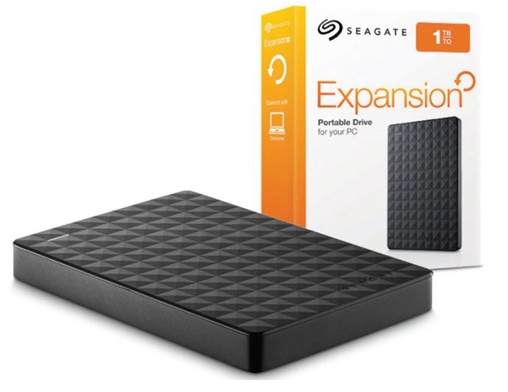 Disco Externo Seagate Expansion STEA1000400 / 1TB USB 3.0 | 2203 - Disco Externo Portatil con capacidad de 1TB, Formato 2.5'', Interface USB 3.2 / USB 3.1 Gen 1 (USB Micro-B), Alimentado por bus USB, Plug-and-Play, Compatible Windows & Mac 