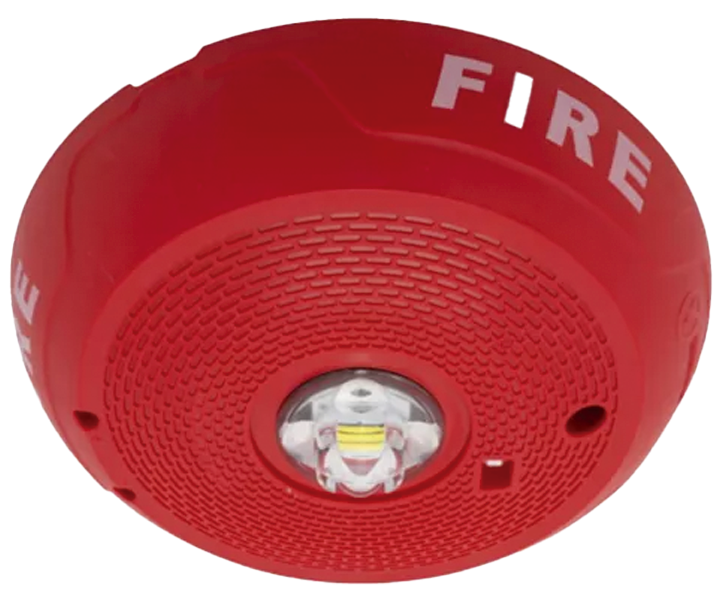 Sirena con Lámpara LED Estroboscópica / System Sensor PC2RLED | 2604 – System Sensor PC2RLED es una sirena con lámpara LED estroboscópica diseñado para notificaciones visuales y audibles de alta eficiencia en sistemas de incendio, tecnología LED