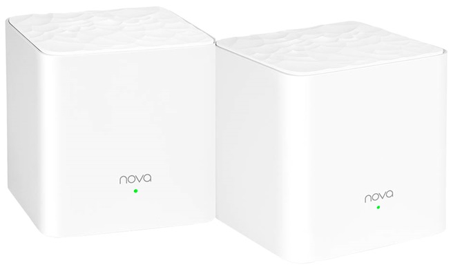 Sistema Wi-Fi Mesh Tenda MW12 / Pack x 2 | 2110 - Sistema WiFi Mesh/Malla para hogar - Pack 2x MV12, 3-Puertos Ethernet Gigabit por nodo, Estándar Inalambrico 802.11ac, Bandas 2.4 & 5 GHz, 4-Antenas internas, Velocidad (2.4GHz: 300Mbps, 5GHz: 867Mbps