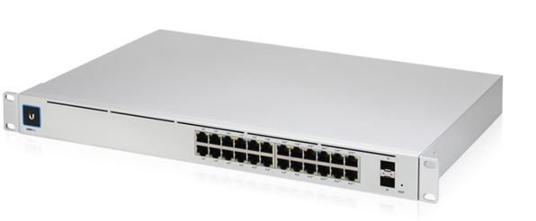 Switch PoE 24-Puertos / Ubiquiti USW-PRO-24-POE | 2507 - Switch Ubiquiti USW-PRO-24-POE, Gestionado capa 3, Diseñado para redes empresariales que requieren alto rendimiento, administración avanzada. Puertos: 24x RJ45 Gigabit Ethernet, 2x SFP+ 1/10G