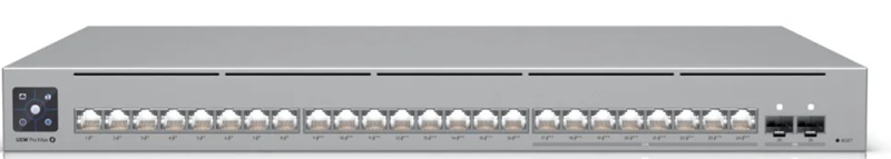 Switch PoE 24-Puertos / Ubiquiti USW-PRO-MAX-24-POE | 2507 - Switch Ubiquiti USW-Pro-Max-24-PoE gestionado capa 2 y 3 de alto rendimiento, Diseñado para ofrecer alto rendimiento en redes empresariales, UniFi Etherlighting incluye funciones avanzadas