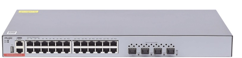 Switch SFP+ 20-Puertos / Ruijie RG-S5300-24GT4XS-E | 2508 - Ruijie RG-S6120-20XS4VS2QXS es un switch de capa 3 totalmente óptico, diseñado para funcionar como núcleo o agregador en redes de tamaño mediano a grande. Arquitectura de alto rendimiento