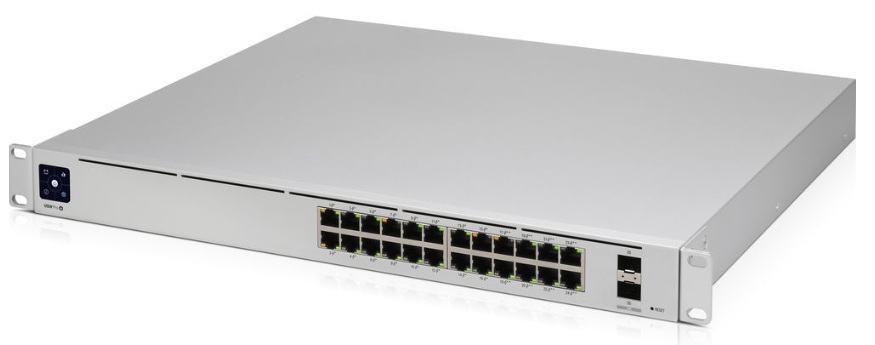 Switch PoE 24-Puertos / Ubiquiti USW-24-POE | 2507 - Switch PoE Ubiquiti USW-24-PoE de la línea UniFi, Administrable de capa 2, Diseñado para redes empresariales que requieren alta capacidad de conmutación, conectividad y administración centralizada