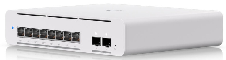 Ubiquiti USW-Pro-XG-8-PoE / Switch 8-Puertos PoE | 2606 – Ubiquiti USW-Pro-XG-8-PoE es un switch diseñado para redes empresariales con alta velocidad y demanda de potencia, Compatible con puntos de acceso de alta densidad y servidores corporativos