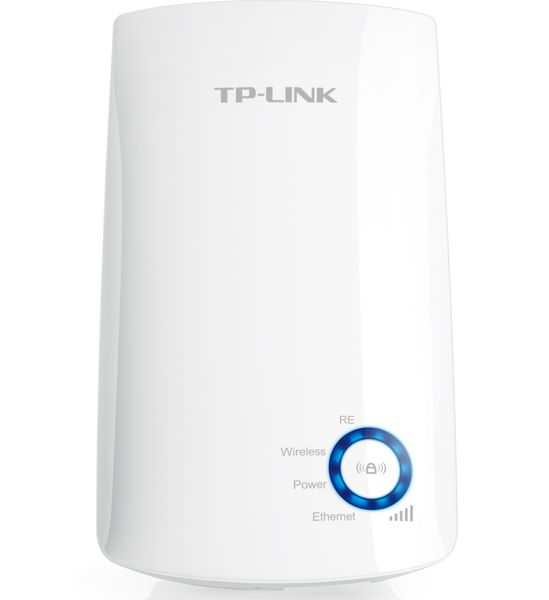 Extensor Wi-Fi 4 300 Mbps / TP-Link TL-WA850RE | 2502 -Amplificador de Cobertura Inalámbrico Wi-Fi 4 802.11n, 2-Antenas Desmontables, Velocidad 300 Mbps, Banda 2.4GHz, Botón Extensor de Rango, Encriptaciones WPA/WPA2, Plu & Play