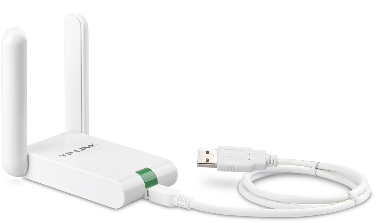 Adaptador USB Wi-Fi 4 300 Mbps / TP-Link TL-WN822N | 2502 - Adaptador de Red USB Inalámbrico Wi-Fi 4, Antena Dual Omnidireccional de 3 dBi, Velocidad: 300Mbps, Interface: Mini USB 2.0, Botón QSS/Software, Potencia de Transmisión: 20dBm (EIRP), Modos In