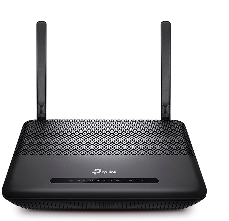 Router GPON VoIP Wi-Fi 5 1167 Mbps / TP-Link XC220-G3v | 2502 - Router GPON VoIP Wi-Fi 5 AC1200, Velocidad: 1167 Mbps (867 Mbps en 5Ghz + 300 Mbps en 2.4 Ghz), 2-Antenas externas de doble banda, Interfaces: 4-Puertos LAN Gigabit, 1-Puerto SC/APC GPON