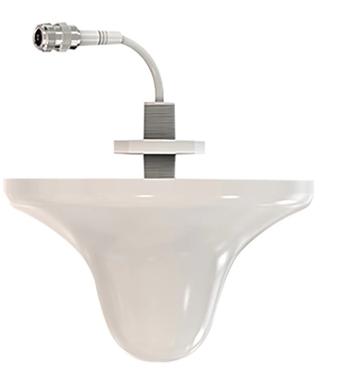 Antena para interior – TXPRO TX-827-3 / Domo | 2111 – Antena tipo domo para interior, Frecuencia: 806-960 MHz / 1710-2700 MHz, Ganancia: 3 dBi, VSWR: <1.5:1, Polarización: vertical, Impedancia: 50 Ω, Potencia: 100 W, Protección contra rayos: Tierra de DC