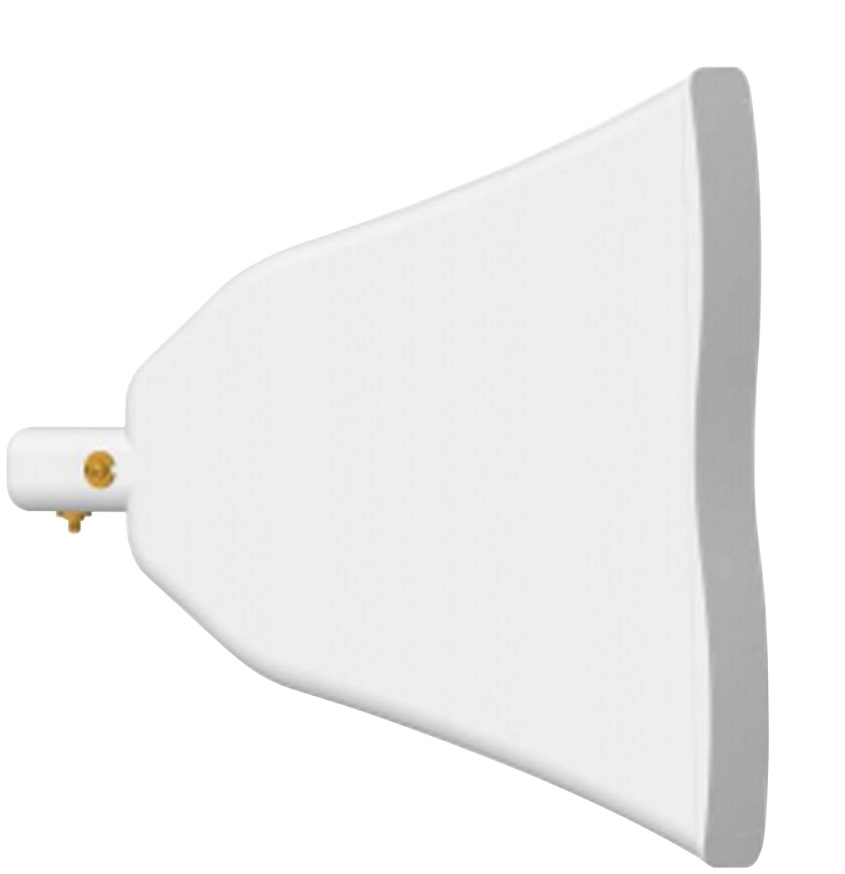 Antena Asimétrica de 90° – TXPRO TXP-HA16-MIMO | 2111 – Antena Asimétrica de 90°, Frecuencia: 4.9 - 6.5 GHz, Ganancia: 16.5 dBi, Polarización doble (V/H), HPOL / VPOL:  90°, Potencia: 50W, Impedancia: 50Ω, 2x RPSMA