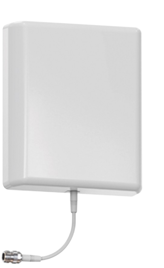 Antena direccional tipo Panel – TXPRO TXP825890 | 2111 - Antena direccional tipo Panel, Frecuencia: 806 – 960 MHz / 1710 – 2500 MHz, Ganancia: 8 dBi, VSWR: < 1.5:1, Polarización: Vertical, Haz Horizontal /vertical: 90º/55°, Conector: N-Hembra