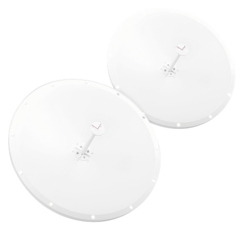 Antena Parabólica / TXPRO TXP-D4865-28-SMA-KIT2 | 2609 - TXPRO TXP-D4865-28-SMA-KIT2 Kit de 2 antenas parabólicas direccionales de frecuencia extendida para enlaces PTP y aplicaciones WISP, video y datos, Rango de frecuencia: 4,8–5,1 / 5,1–6,5 GHz