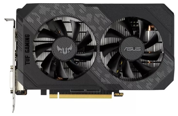 Tarjeta de Video 4GB / ASUS TUF-GTX1650 | 2410 - Tarjeta de Video Modelo TUF-GTX1650-O4GD6-GAMING, Motor gráfico: NVIDIA® GeForce GTX 1650, Estandar: PCI Express 3.0, OpenGL: OpenGL®4.6, Memoria de video: GDDR6 de 4 GB, Reloj: OC Mode - 1680 MHz