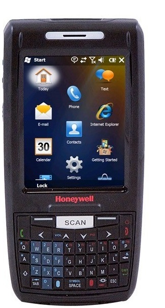 Terminal Portátil 3.5’’ / Honeywell Dolphin 7800 | 2507 – Terminal Portátil Honeywell Dolphin 7800LWQ-GC243XE con Pantalla de 3.5’’ VGA, Procesador: 0.8 GHz, Memoria RAM: 256MB, Memoria Flash: 512MB, Conectividad: WiFi 4, Bluetooth, GSM/HSDPA & GPS 
