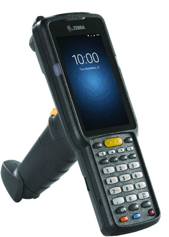 Zebra MC3300 / Terminal Portátil | 2505 - Terminal móvil Zebra MC330L-GE4EG4RW con procesador Qualcomm SnapdragonTM 660  8-Core a 2.2 GHz, Memoria: 4GB, Almacenamiento: 32GB, Sistema operativo: Android 10, Conectividad: USB, WLAN & Bluetooth