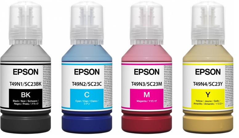 Tinta para Epson SureColor T3170X / T49H 140 ml | 2500 - Tinta Original Epson UltraChrome XD2 de 140 ml: El Kit Incluye T49H100 Negro, T49H200 Cyan, T49H300 Magenta, T49H400 Amarillo