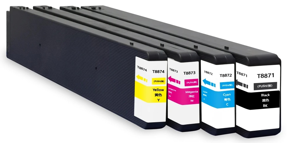 Tinta para Epson WorkForce WF-C17590 / 50k | 2500 - Tinta Original Epson T887. El Kit Incluye: T887120 Negro, T887220 Cian, T887320 Magenta, T887420 Amarillo. Rendimiento Estimado: 50.000 Páginas al 5%.