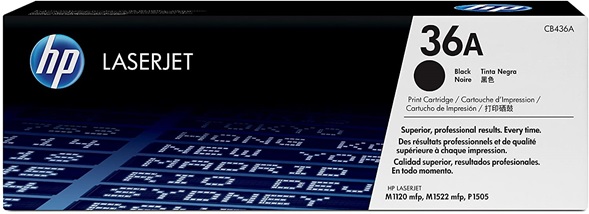 Toner para HP M1120w MFP / HP 36A | 2502 - Toner Original HP CB436A Negro. Rendimiento 2.000 Páginas al 5%. Modelos Compatibles: HP LaserJet M1120 MFP M1120a MFP M1120h MFP M1120n MFP M1120w MFP 