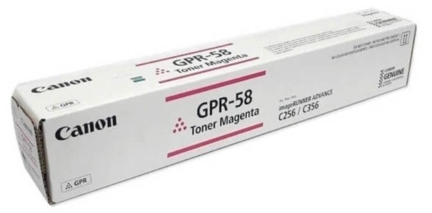 Toner Canon GPR-58 / Magenta – 1800 Páginas | 2607 – Canon GPR-58 2184C003AB/AC es un cartucho de tóner original diseñado para ofrecer impresiones de alta calidad y rendimiento óptimo en sistemas láser imageRUNNER. Referencia de tóner: GPR-58